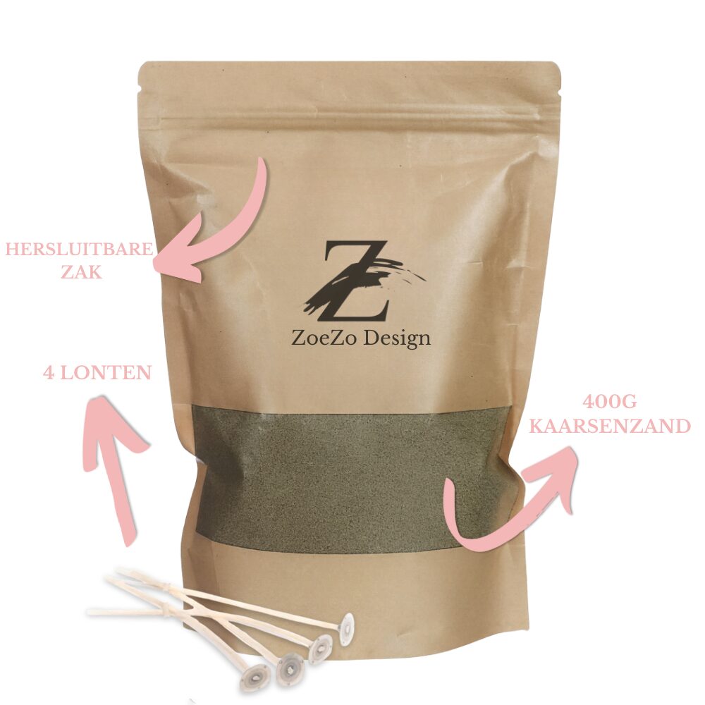 Geurend Kaarsenzand Groen Dennen - Afbeelding 4