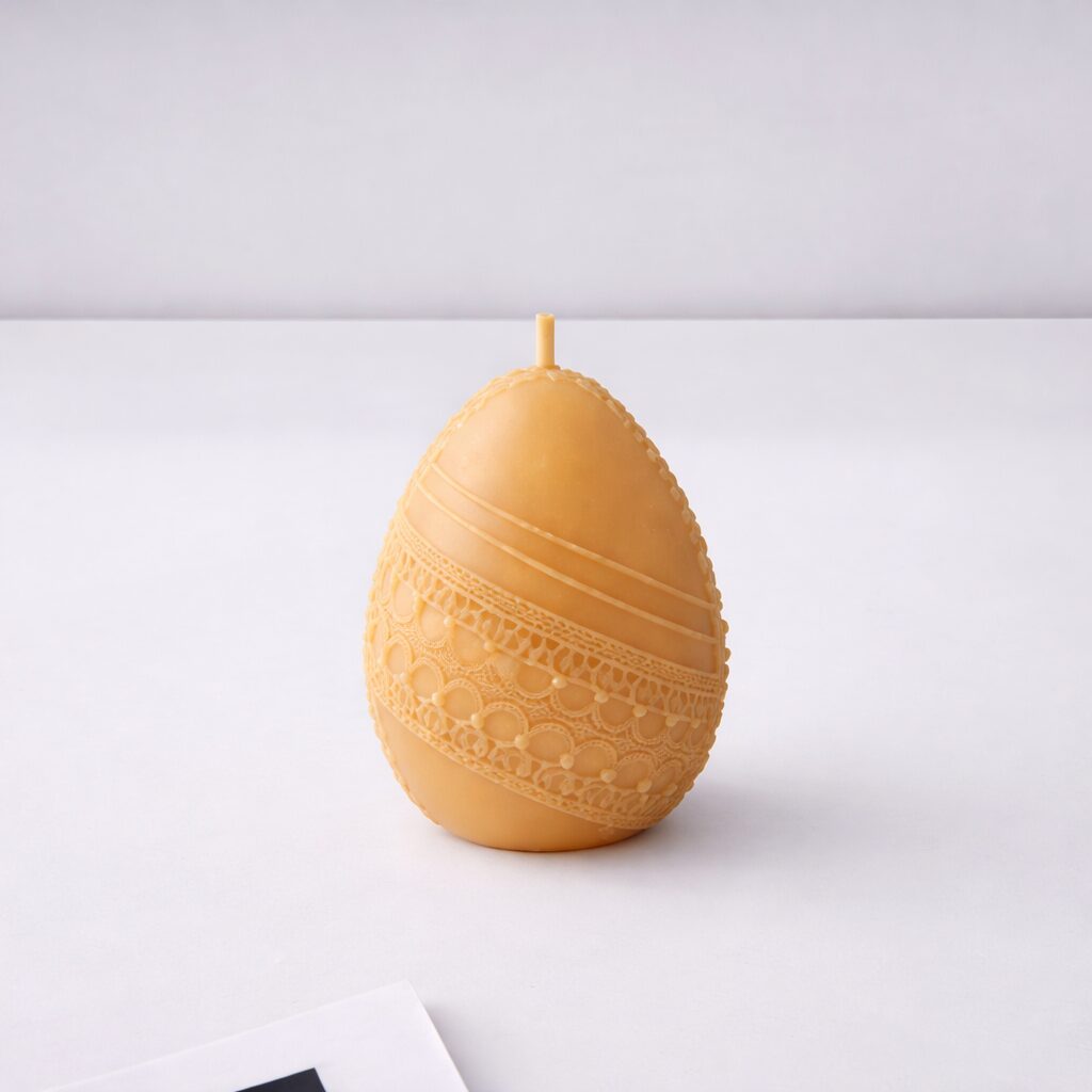 Kaars mal - Paasei Gestreept - Afbeelding 3