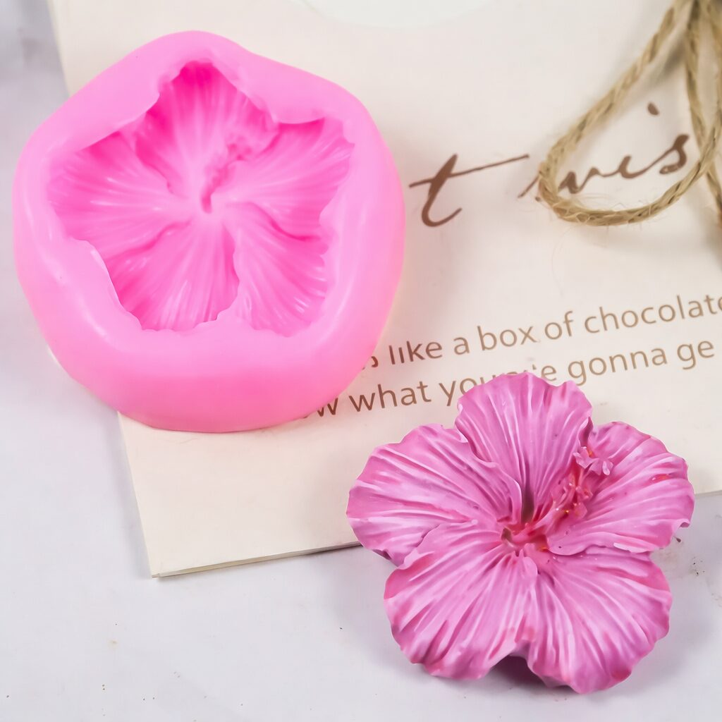 Kaars mal - Hibiscus - Afbeelding 3