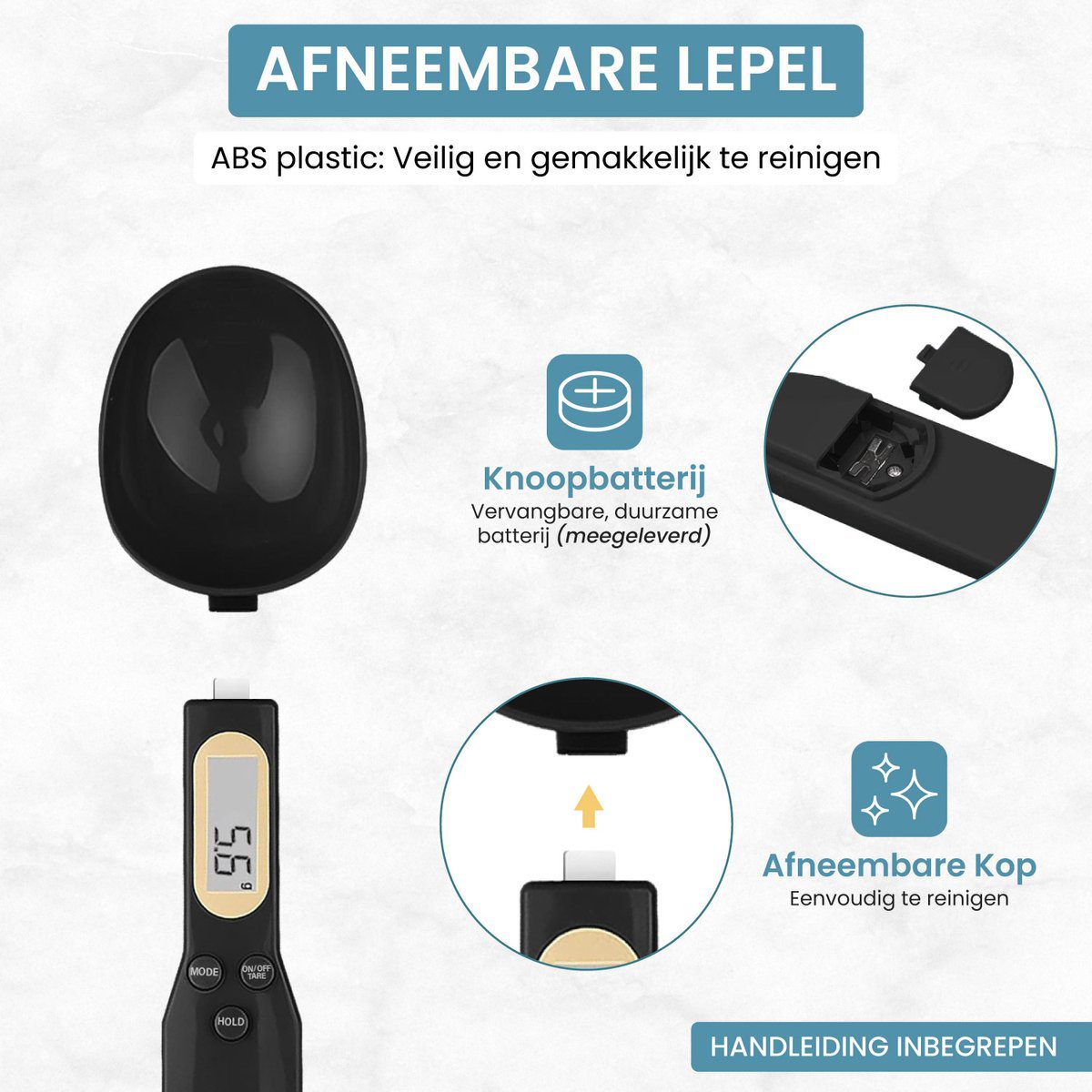 Digitale Precisie Weeglepel 0,1g – 500g - Afbeelding 3
